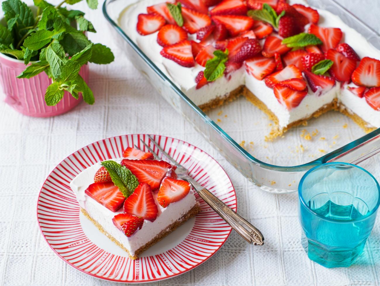 Fruchtiges Erdbeer-Tiramisu mit Balsamico-Twist