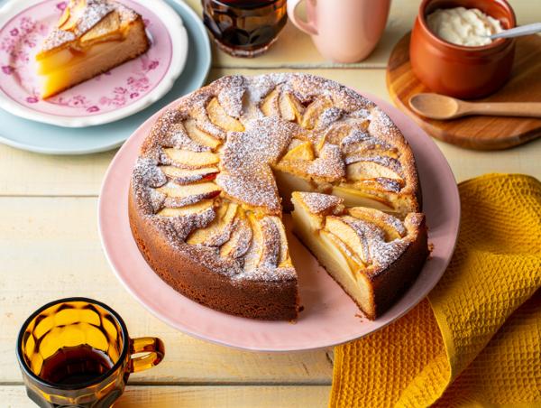 Fluffiger Apfelkuchen nach italienischer Art