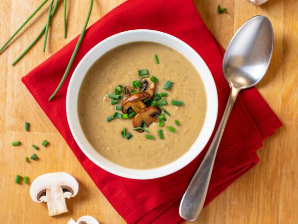 Herbstliche Pilzsuppe wie vom Sternekoch